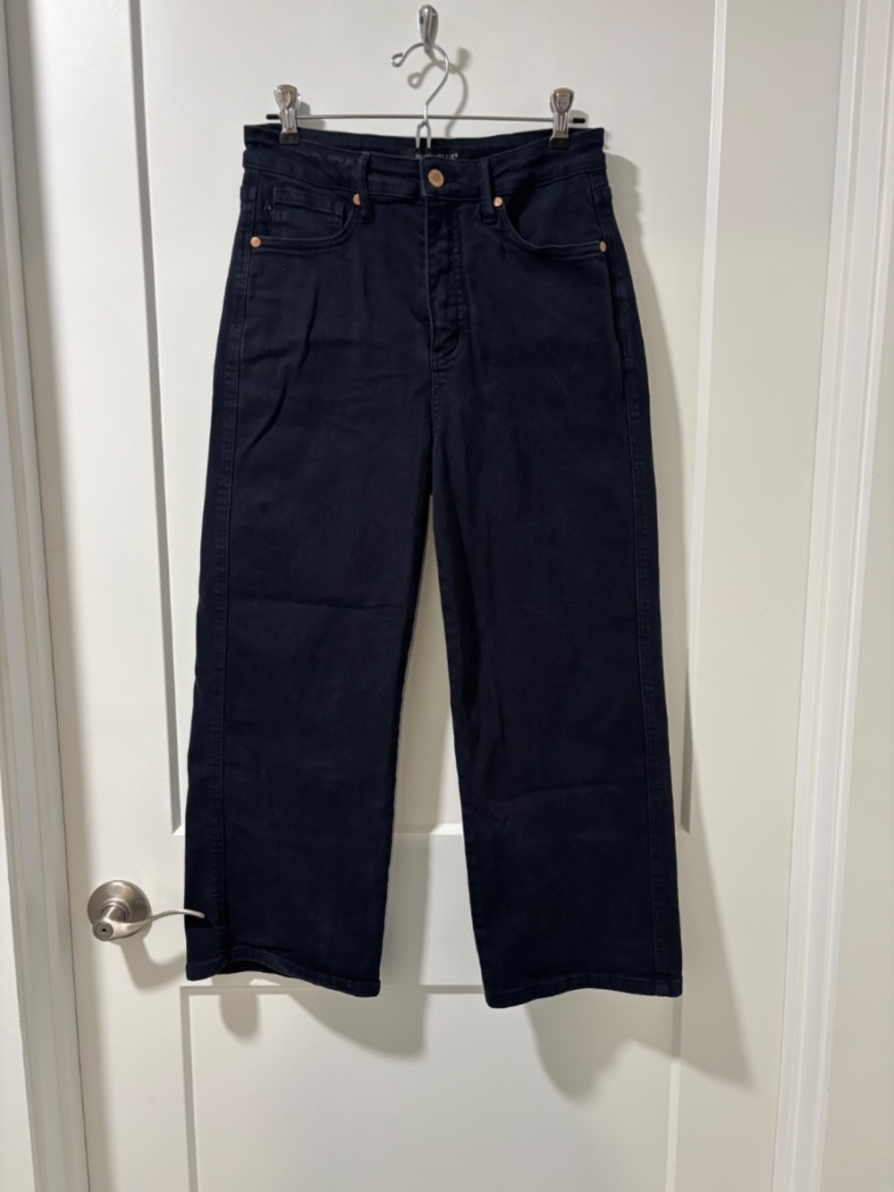 Judy Blue Navy Cropped High Rise Jeans 7/28